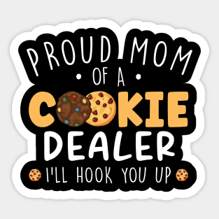 Proud Mom Of A Cookie Dealer Sticker